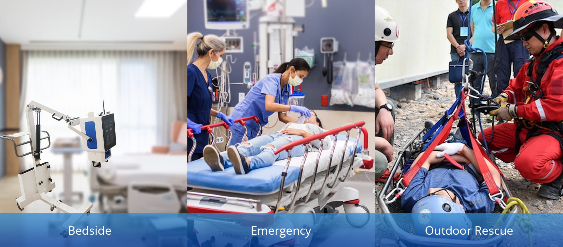 Equipamento de radiologia móvel da Dawei