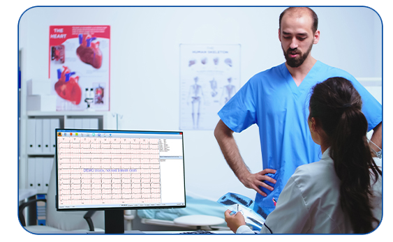 Explore la máquina ECG 2