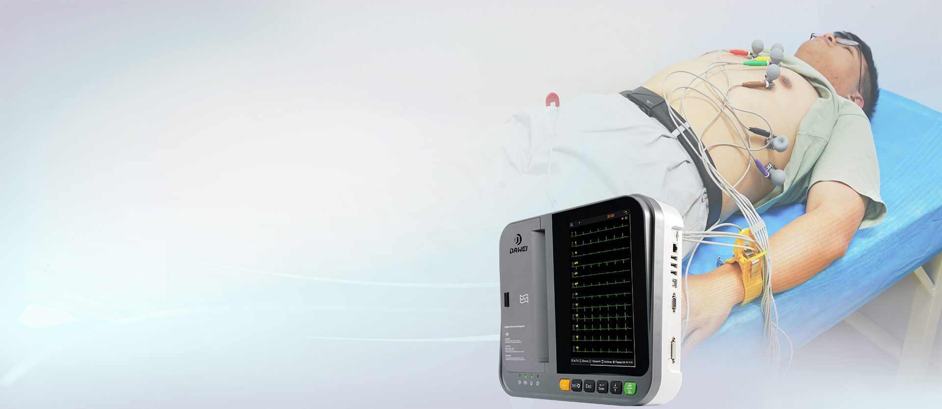 Por qué va a marcar a la máquina-ECG-Machine