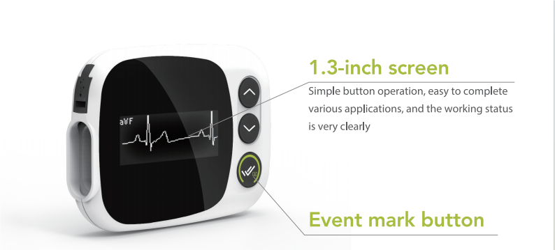 Holter ECG appareil iE12 apparence