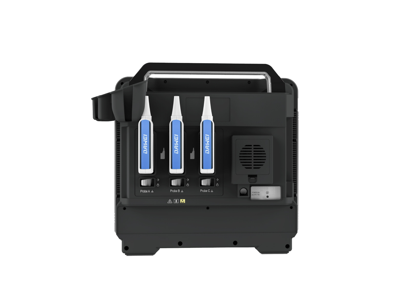 tr&ecirc;s interfaces de sonda