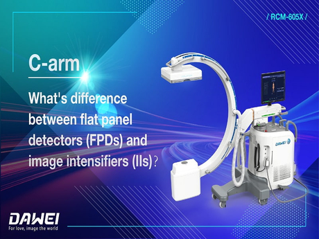 تشدید کننده تصویر معضل بزرگ C-Arm در مقابل آشکارساز صفحه تخت.jpg