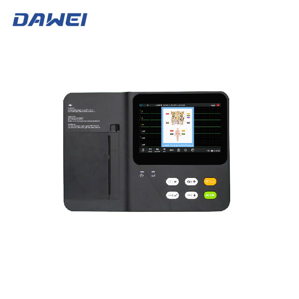 6 চ্যানেল বিশ্রাম ইসিজি মেশিন